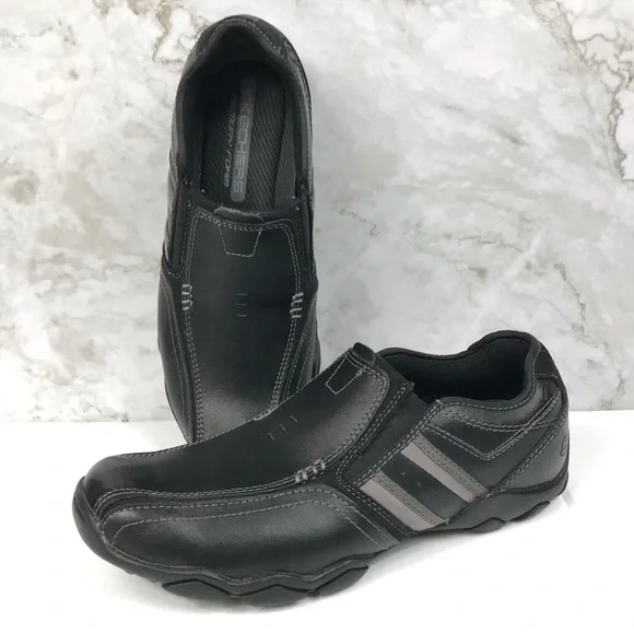 Zinroy Slip On Skechers Zinroy Shoes Skechers Shoes Skechers Black